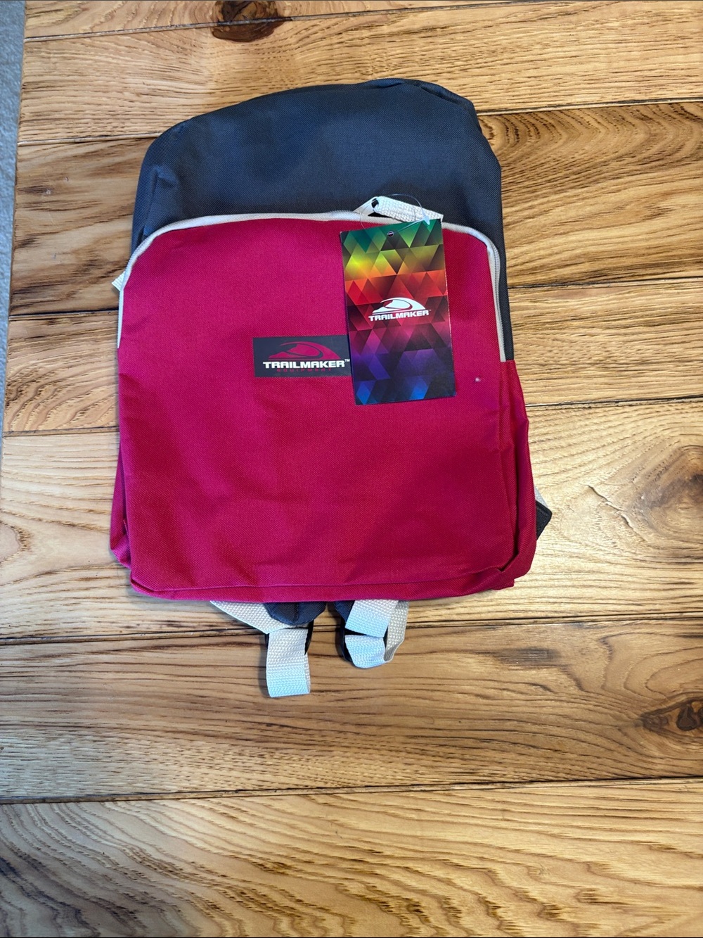 Trailmaker Pink and Gray Everyday Backpack